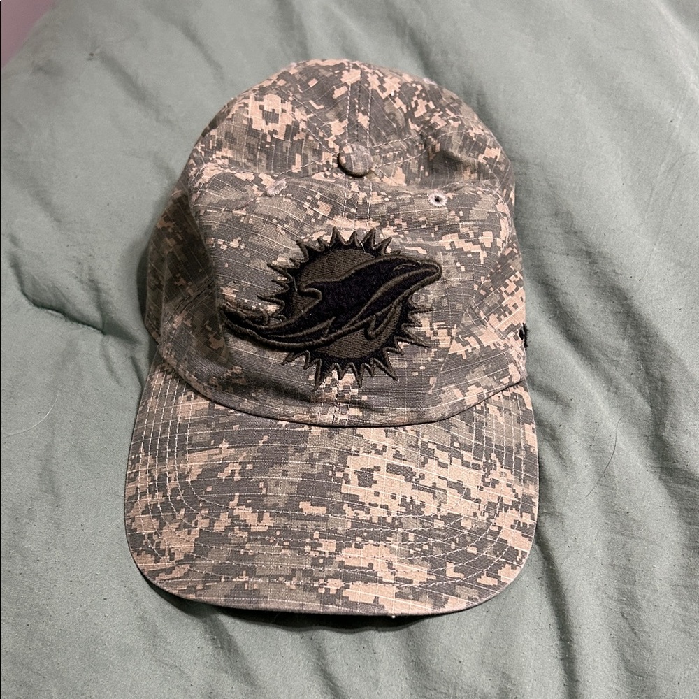 Miami Dolphins Military Digital Camo Hat – Salute to Service